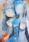 Nachher, Mischtechnik auf Leinwand, 70X50 cm, 2016